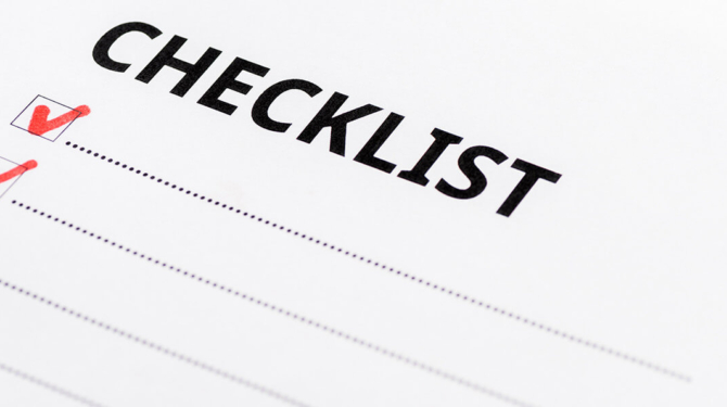 checklist